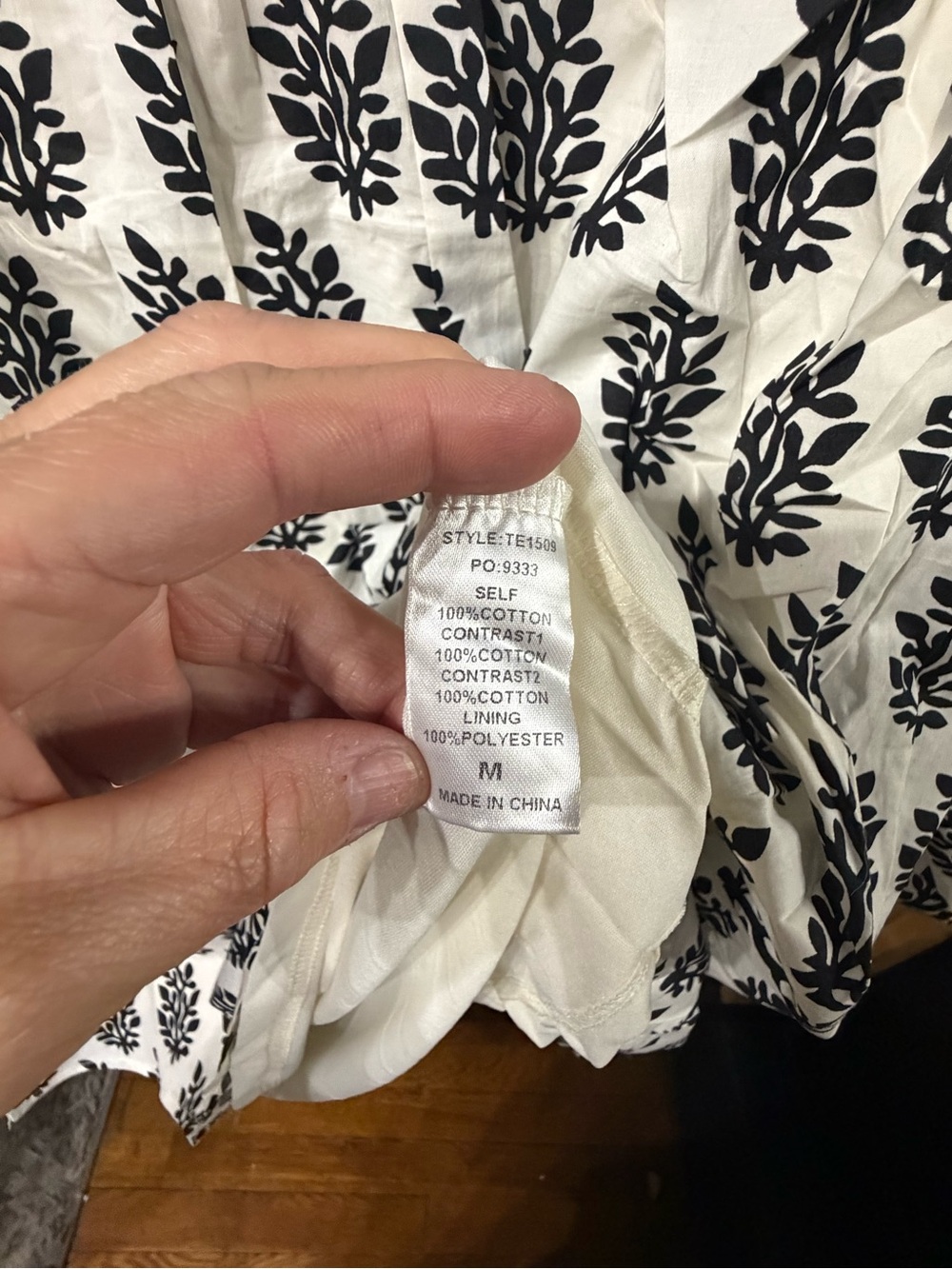 NWT Gigio Cotton Printed Dress - Picture 7 of 16